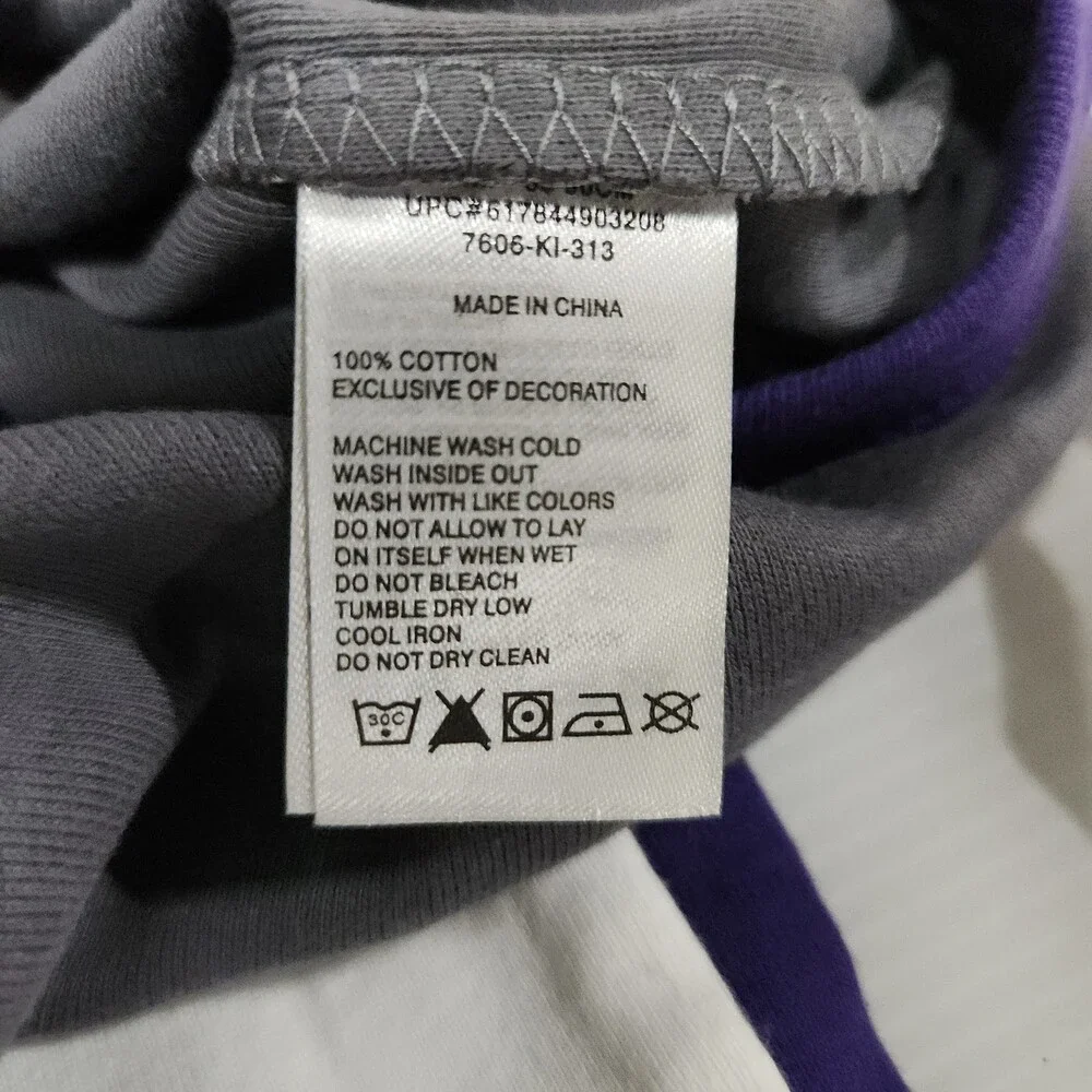 Nike Kansas State Wildcats 3 Piece Infant Bodysuit Pants Set 24M Gray Purple 148